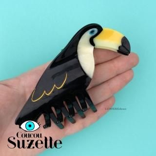 Coucou Suzette(ククシュゼット) 鳥のヘアクリップ｜LUMIEREdoux