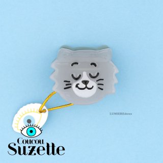 Coucou Suzette(ククシュゼット) 猫のヘアクリップ｜LUMIEREdoux