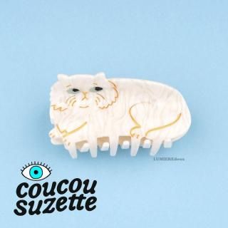 Coucou Suzette(ククシュゼット) 猫のヘアクリップ｜LUMIEREdoux