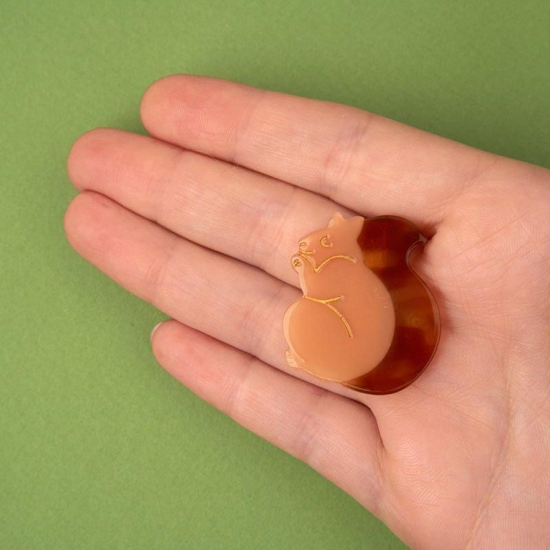 【新品未使用】Coucou Suzette ヘアクリップ 7点まとめうり Coucou Suzette】Black & White Cat ヘアクリップ | gold