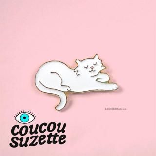 <img class='new_mark_img1' src='https://img.shop-pro.jp/img/new/icons29.gif' style='border:none;display:inline;margin:0px;padding:0px;width:auto;' />ϤCoucou Suzette(奼å) Cat Pin ǭ ԥХå