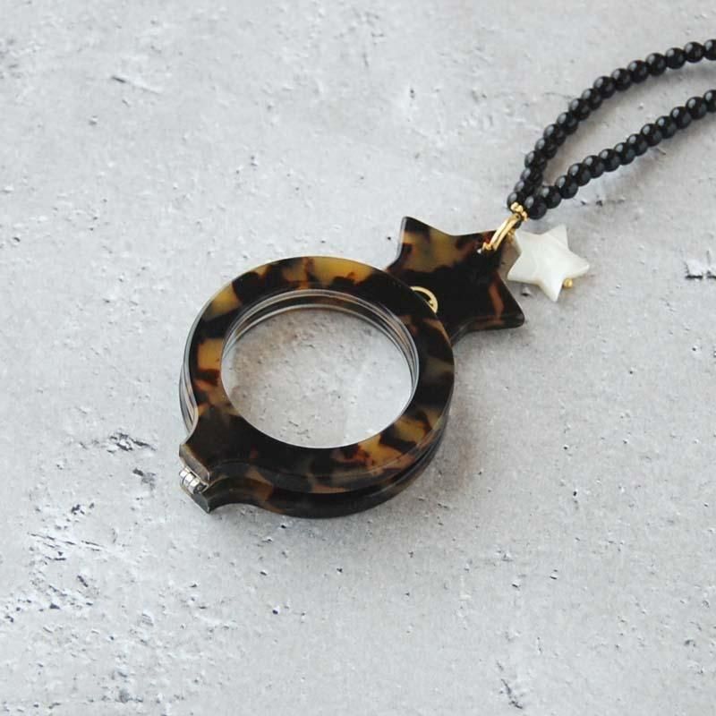 すぐ届く☆FLIPPAN'LOOK(フリッパンルック) べっ甲柄 スター 星