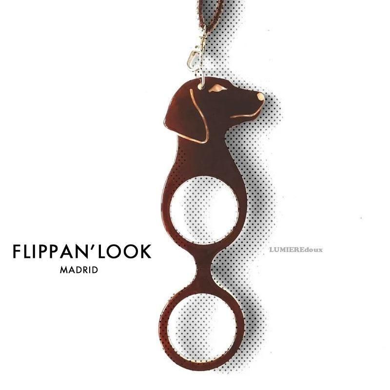 すぐ届く☆FLIPPAN'LOOK ダルメシアン 犬 ペンダントルーペ すぐ届く☆FLIPPAN'LOOK(フリッパンルック) ダルメシアン 犬