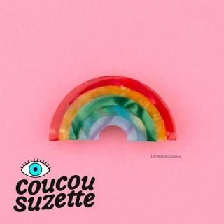 <img class='new_mark_img1' src='https://img.shop-pro.jp/img/new/icons29.gif' style='border:none;display:inline;margin:0px;padding:0px;width:auto;' />ϤCoucou Suzette(奼å) Rainbow  쥤ܡ ߥ˥إå