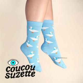 <img class='new_mark_img1' src='https://img.shop-pro.jp/img/new/icons5.gif' style='border:none;display:inline;margin:0px;padding:0px;width:auto;' />すぐ届く☆Coucou Suzette(ククシュゼット) Goose ガチョウ ソックス