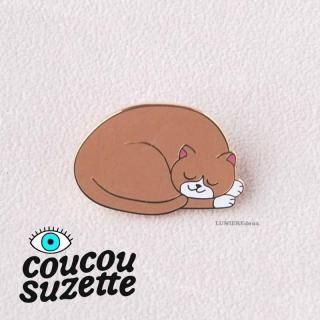<img class='new_mark_img1' src='https://img.shop-pro.jp/img/new/icons29.gif' style='border:none;display:inline;margin:0px;padding:0px;width:auto;' />ϤCoucou Suzette(奼å) Sleeping Cat ̲ǭ ԥХå