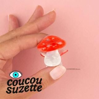 <img class='new_mark_img1' src='https://img.shop-pro.jp/img/new/icons5.gif' style='border:none;display:inline;margin:0px;padding:0px;width:auto;' />ϤCoucou Suzette(奼å) Mushroom ߥ˥Υ  ߥ˥إå