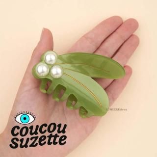 Coucou Suzette(ククシュゼット) クリスマスのヘアクリップ｜LUMIEREdoux