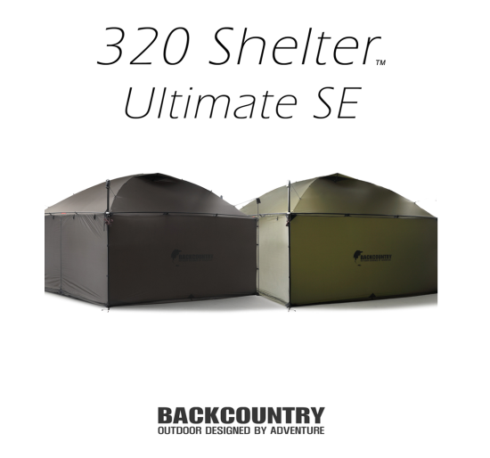 BackCountry 320 shelter ポールセット