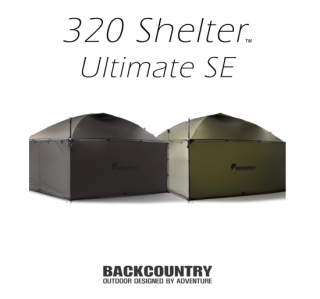 320 SHELTER [ULTIMATE SE]+320 EASY POLEセット BACKCOUNTRY テント シェルター