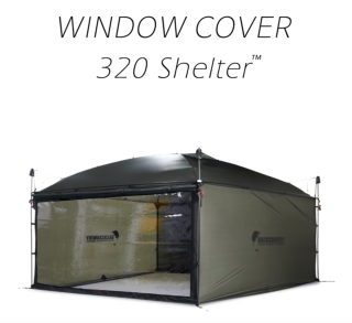 320 WINDOW COVER BACKCOUNTRY オプション ウインドカバー ウレタン窓 320SHELTER