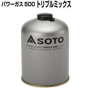 パワーガス500　トリプルミックス　SOD-750T　OD缶　アウトドア缶　SOTO　新富士