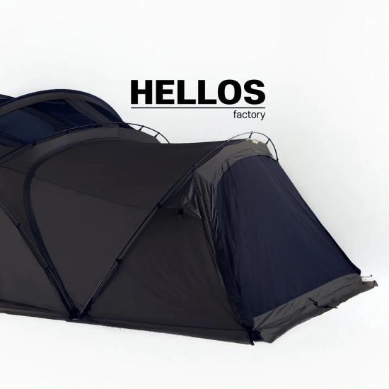 人気の贈り物が大集合 Snail Shelter-Vestibule SHOP ONLINE CAMPHILLS - -BK(Black) テント・タープ