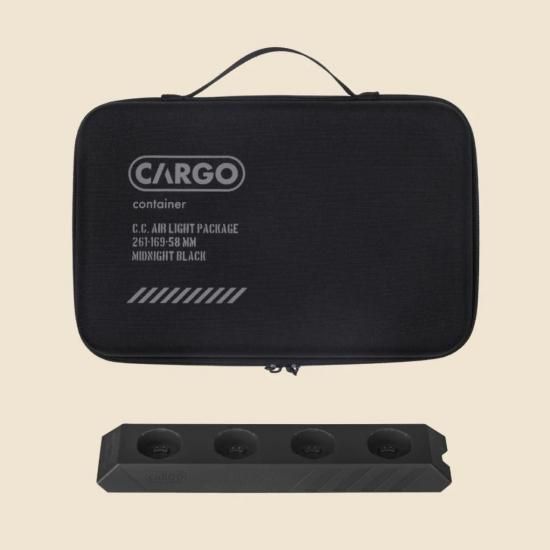 CARGO CONTAINER AIR LIGHTブラック4本ケース充電ドック CARGO CONTAINER AIR LIGHTブラック4本ケース充電ドック - メルカリ