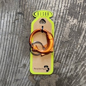 BISON DESIGNS CARABINER TROUT - 可/不可 ka/fuka