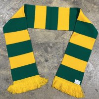 10offBORDER /Green and Gold Bar Acrylic Football Scarf 4