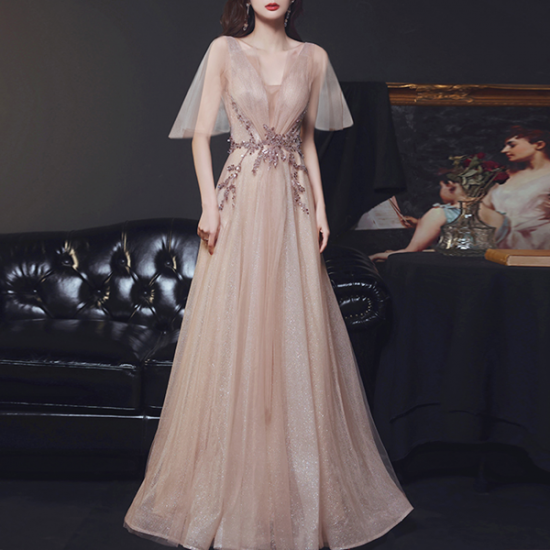 パーティードレス｜チュール｜ロング｜パーティードレス通販Dressy