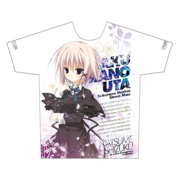サクラノ詩 フルグラフィックtシャツ 雫ver ケロq 枕通信販売 サクラノ詩 フルグラフィックtシャツ 雫ver ケロq 枕通信販売