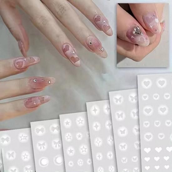 JOYFUL NAIL | くりぬき風ネイルシール - LALONA