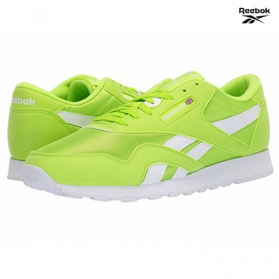 REEBOK CLASSIC NYLON【NEON LIME】 - INDOOR CLASS OFFICIAL ONLINE STORE