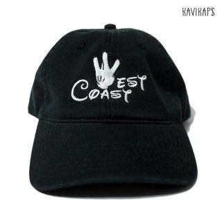 【メール便対応】KAVI KAP$ WEST COAST STRAP BACK CAP【BLACK】