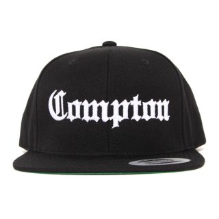 COMPTON SNAPBACK CAP【BLACK】