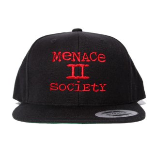 MENACE II SOCIETY SNAPBACK CAPBLACK