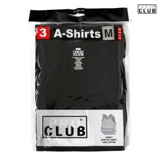 3祻åȡPRO CLUB A-SHIRTSBLACKۡ1 PACK 3PIECES