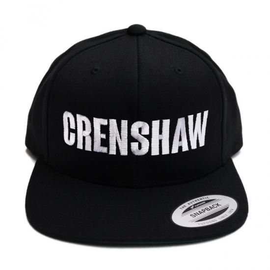 CRENSHAW SNAPBACK CAP【BLACK】【CITY CAP】 - INDOOR CLASS OFFICIAL ONLINE STORE