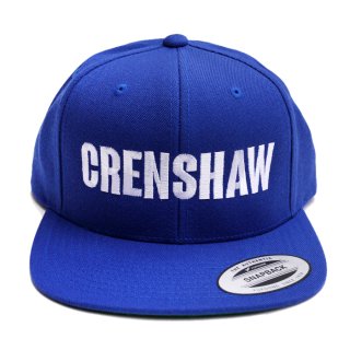 CRENSHAW SNAPBACK CAP【ROYAL BLUE】【CITY CAP】