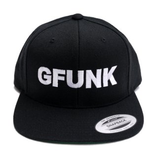 GFUNK SNAPBACK CAP【BLACK】