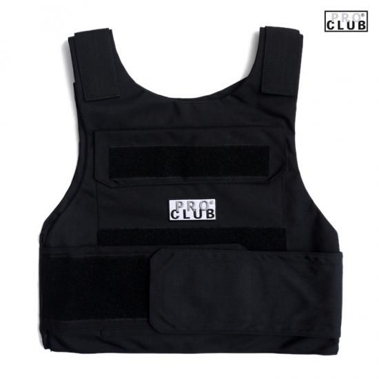 人気アイテムランキング 送料無料】PRO CLUB PLATE CARRIER VEST【BLACK】 - INDOOR トップス
