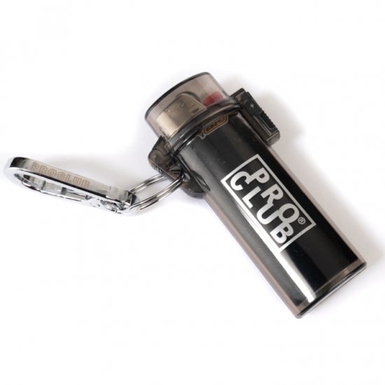 PRO CLUB LIGHTER CASE KEYCHAIN【CLEAR/TINTED】 - INDOOR CLASS 