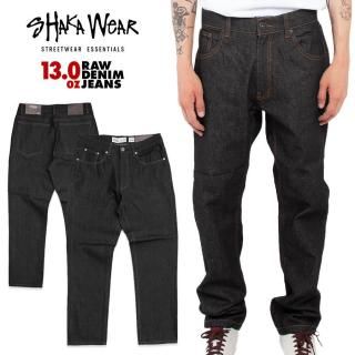 <img class='new_mark_img1' src='https://img.shop-pro.jp/img/new/icons59.gif' style='border:none;display:inline;margin:0px;padding:0px;width:auto;' />̵SHAKA WEAR 13.0 OZ DENIM JEANSINDIGO BLACK