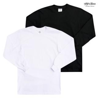 ڥ᡼бSHAKA WEAR 7.5 OZ MAX HEAVYWEIGHT LONG SLEEVE TġBLACK/WHITE