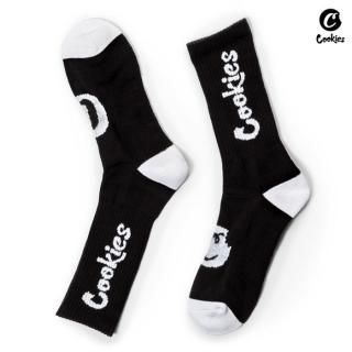 【メール便対応】COOKIES ORIGINAL LOGO SOCKS【BLACK】