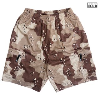 ̵PRO CLUB MESH CARGO SHORTSSAND CAMO