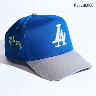 【送料無料】REFERENCE PARADISE SNAPBACK CAP【BLUE×GRAY】