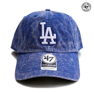 【送料無料】'47 CLEAN UP CAP LOS ANGELES DODGERS【BLUE】