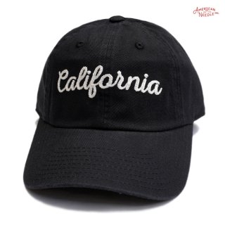 AMERICAN NEEDLE TIGHTROPE STRAP BACK CAP -CALIFORNIA-【BLACK】