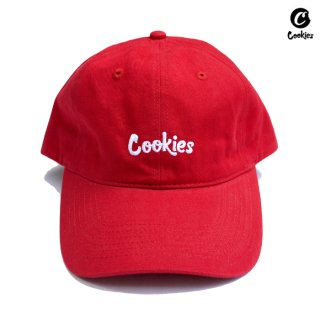 【送料無料】COOKIES ORIGINAL LOGO STRAPBACK CAP【RED】