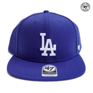 【送料無料】'47 CAPTAIN CAP LOS ANGELES DODGERS【ROYAL BLUE】
