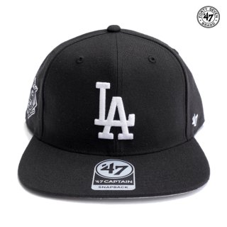 ̵'47 CAPTAIN CAP LOS ANGELES DODGERSBLACK