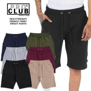 ̵PRO CLUB HEAVYWEIGHT FRENCH TERRY SWEAT SHORTSBLACK/GRAY/NAVY/KHAKI/MAROON/OLIVE