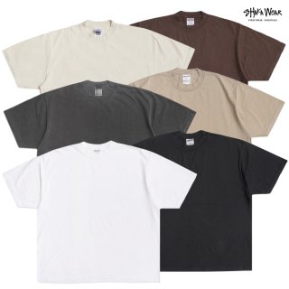 【メール便対応】SHAKA WEAR 7.5 OZ GARMENT DYE DROP SHOULDER Tシャツ【WHITE/BLACK/SHADOW/OATMEAL】