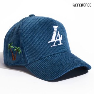 【送料無料】REFERENCE PARADISE LA CORDUROY SNAPBACK CAP【BLUE】