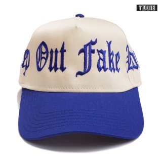 ̵KEEP OUT FAKE LOVE KEEP OUT SNAPBACK CAPNATURALBLUE