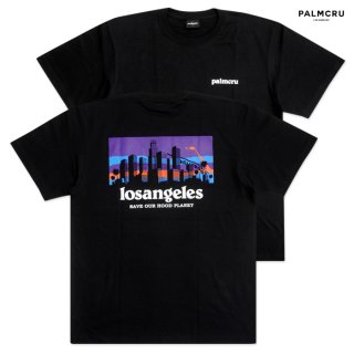 【送料無料】PALM CRU LOS ANGELES Tシャツ【BLACK】