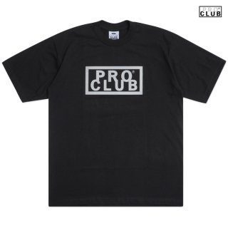 【送料無料】PRO CLUB BOX LOGO Tシャツ【BLACK】