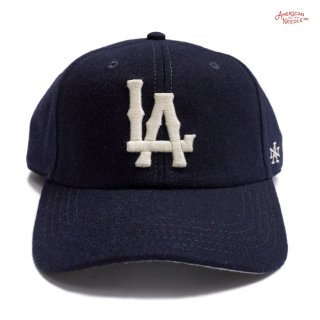 ̵AMERICAN NEEDLE ARCHIVE LEGEND STRAPBACK CAP -LOS ANGELES ANGELES-NAVY